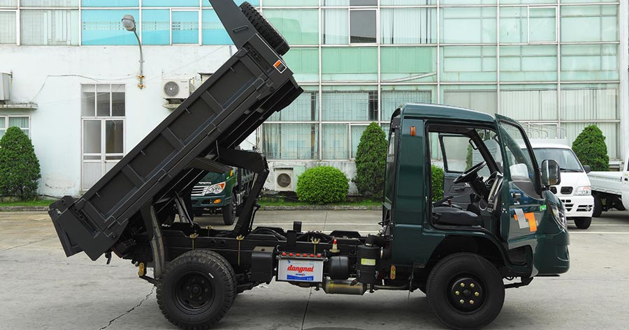 Xe tải ben tự đổ 1 tấn TMT Zibo ZB100D