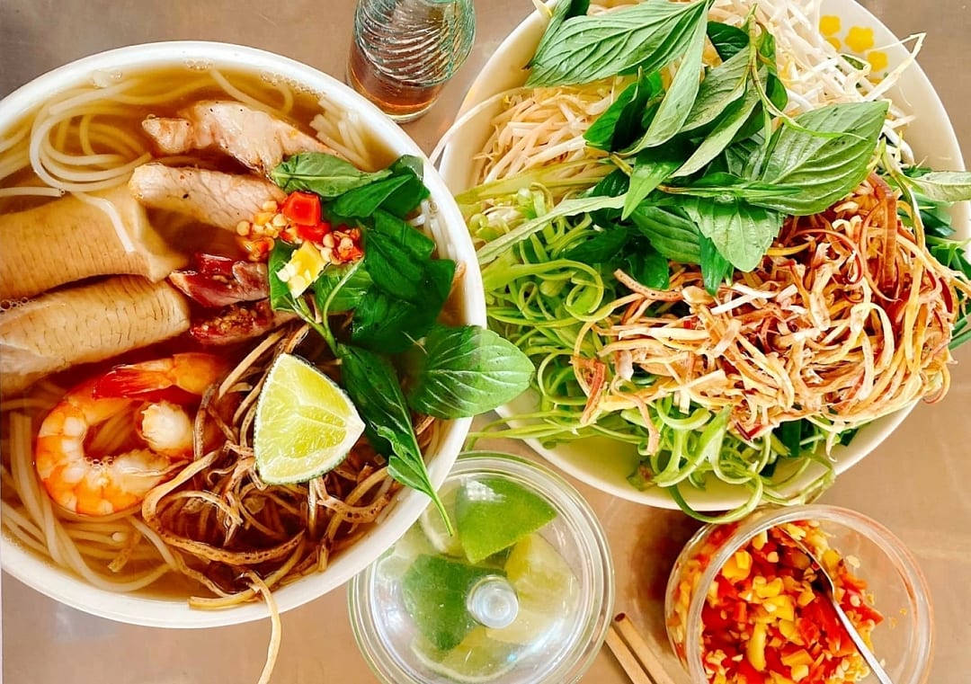Sự hài hòa trong từng bát bún Sự hài hòa trong từng bát bún