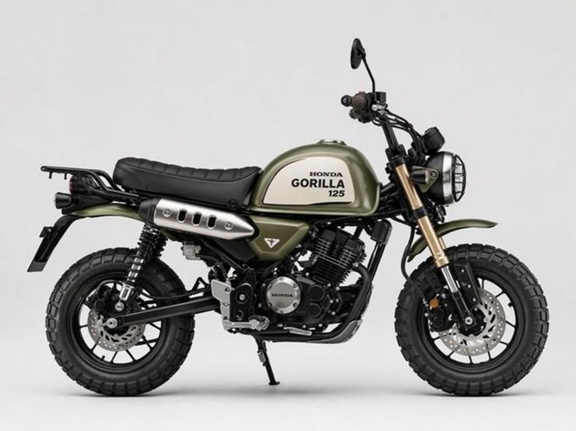 Honda Gorilla 125 sắp ra mắt: Chi tiết thiết kế và trang bị