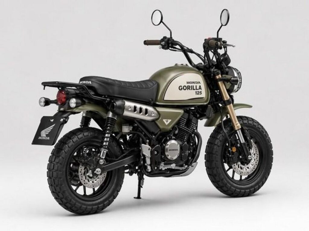 Honda Gorilla 125 sắp ra mắt: Chi tiết thiết kế và trang bị