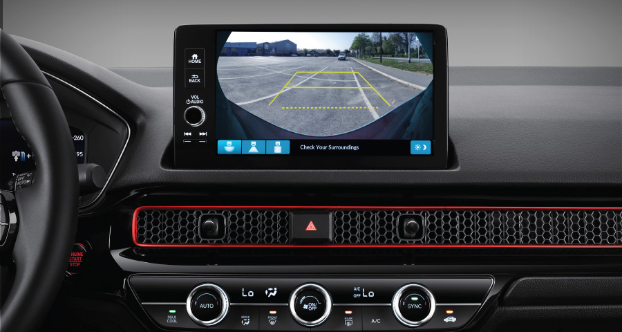 Camera lùi 3 góc Honda Civic 2025 Sóc Trăng