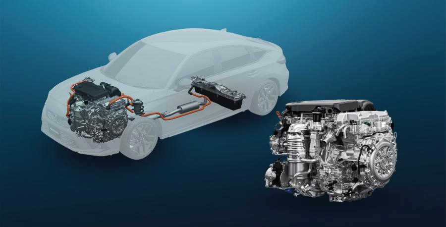 Hệ thống Hybrid 2.0L Honda Civic e:HEV RS Sóc Trăng