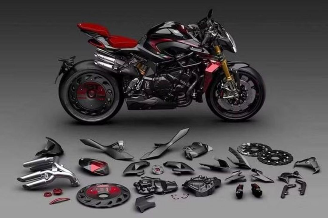 Siêu môtô MV Agusta Brutale 1000 ABT có giá hơn 1,2 tỷ