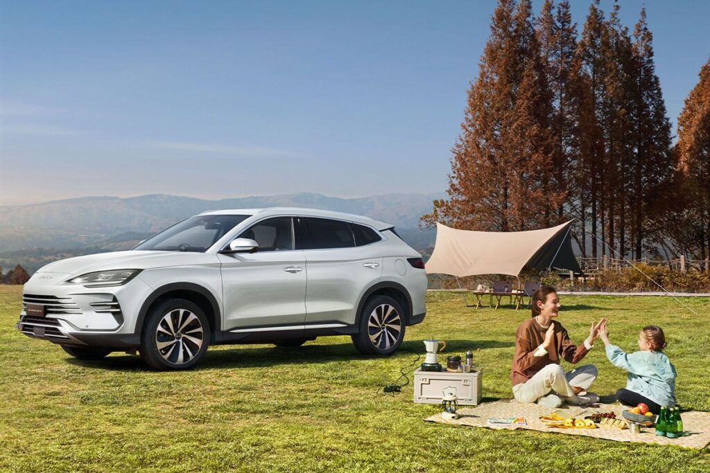 BYD Sealion 6 trong chuyến dã ngoại gia đình