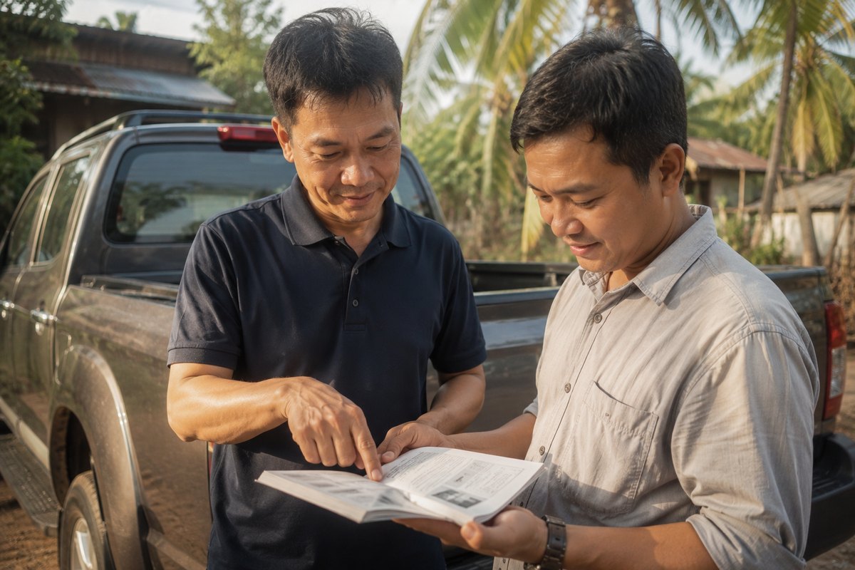 Hồ sơ bảo dưỡng đầy đủ giúp xe ô tô cũ bán được giá cao