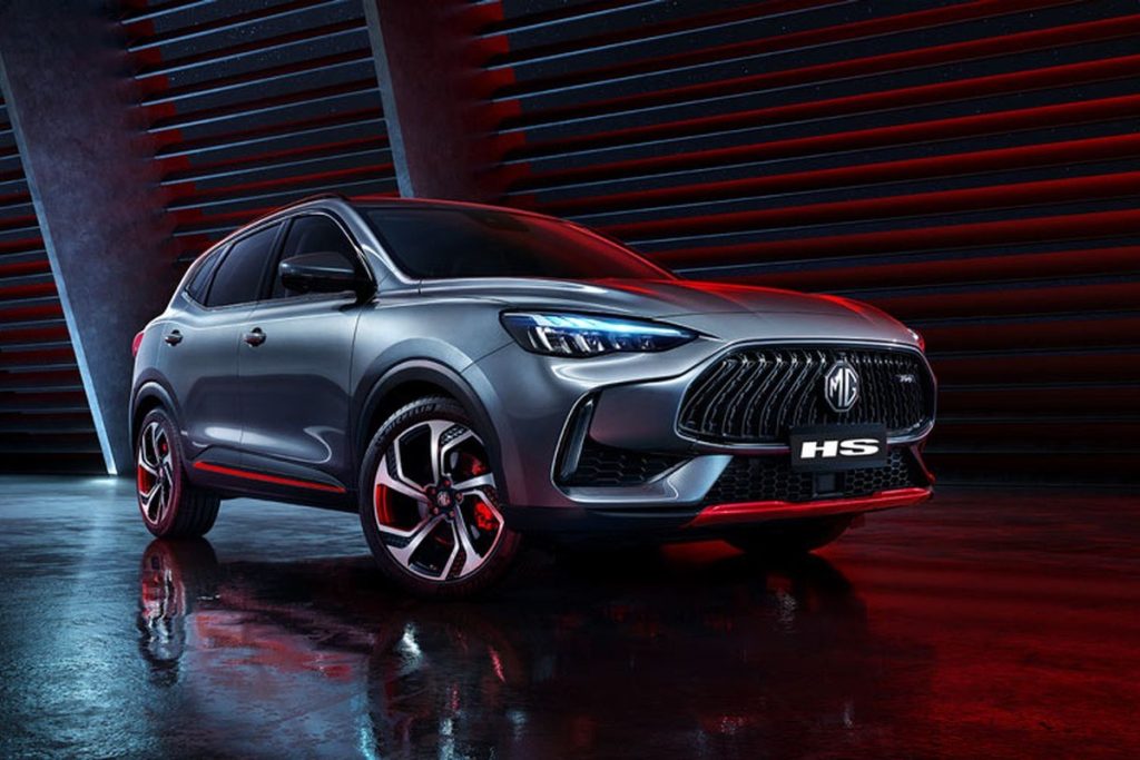 MG HS màu xám trong studio