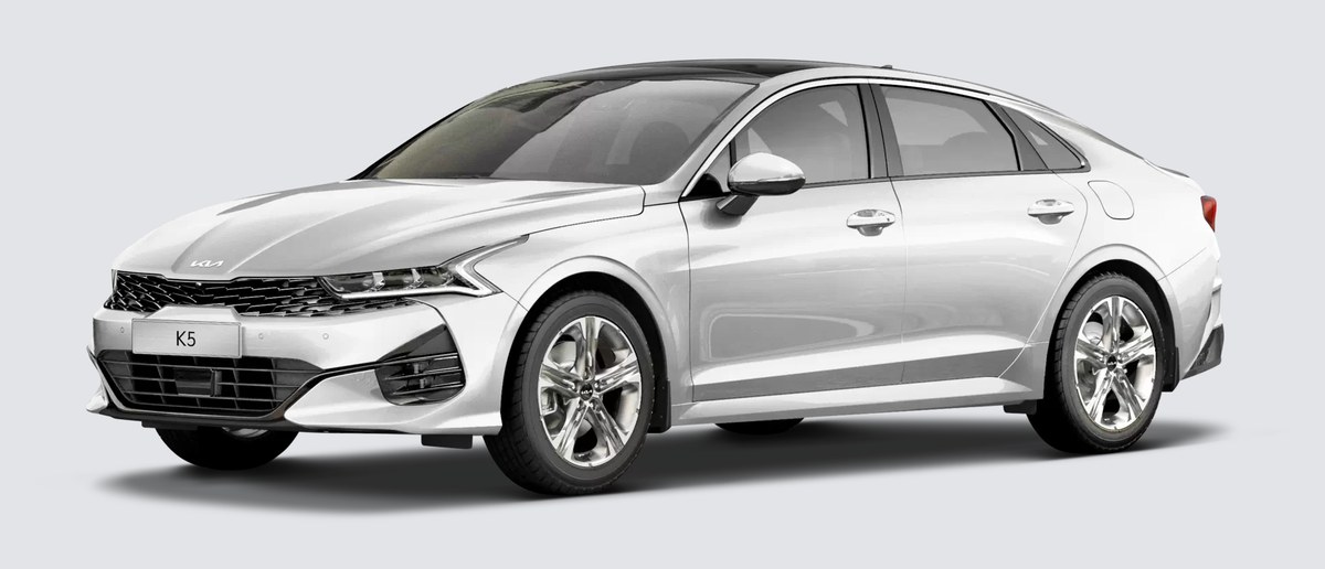 Kia K5 màu trắng