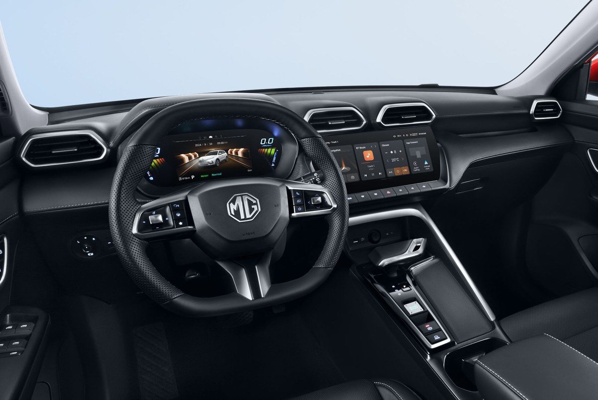 Táp-lô và màn hình giải trí 12,3 inch của All New MG ZS