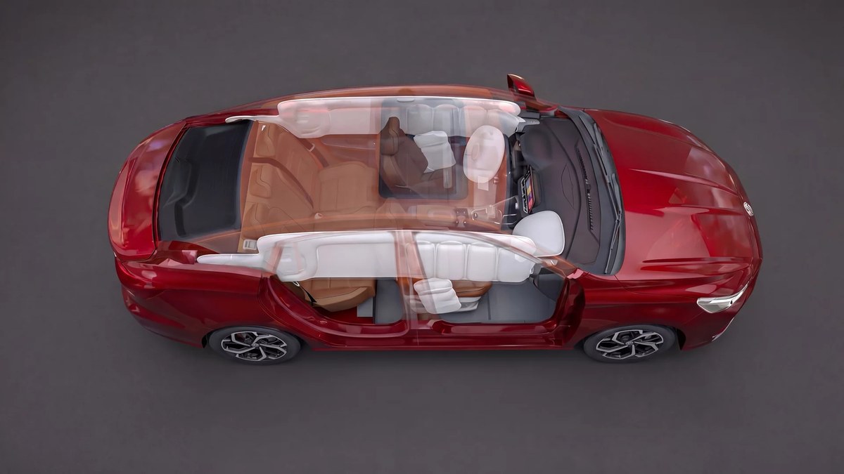 Hệ thống 6 túi khí của MG GT